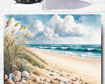 beach cutting board sublimation design png, cutting board sublimation, cutting board design, cutting board png, sublimation png