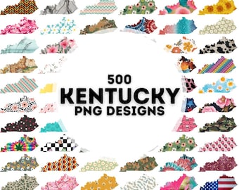 500 kentucky sublimation bundle png, sublimation designs, sublimation designs download, state png design, sublimation bundle