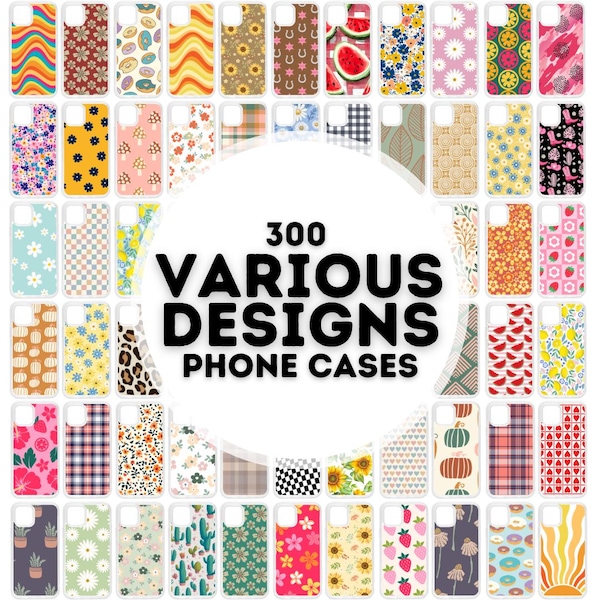 300 various designs phone case sublimation designs, phone case png bundle, designs for phone cases sublimation, png phone case designs