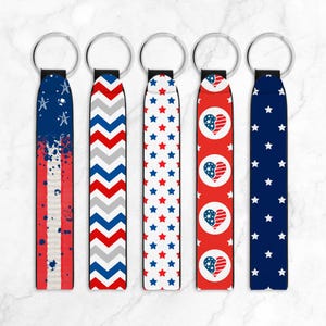 5 4th of july key fob sublimation designs png, key fob sublimation designs, key fob designs, key fob bundle, sublimation design, key fob png