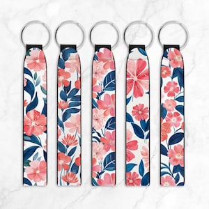 5 flowers key fob sublimation designs png, key fob sublimation designs, key fob designs, key fob bundle, sublimation design, key fob png