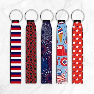 5 4th of july key fob sublimation designs png, key fob sublimation designs, key fob designs, key fob bundle, sublimation design, key fob png