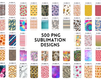 500 can cooler sublimation designs png, can cooler sublimation designs, can cooler designs, can cooler bundle, sublimation designs