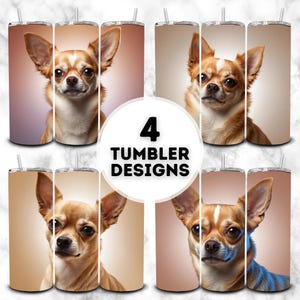 chihuahua tumbler sublimation design, tumbler wrap png, design for tumbler sublimation, png tumbler design, dog tumbler png