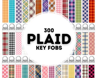 300 plaid key fob sublimation designs png, key fob sublimation design, key fob designs, key fob bundle, sublimation design