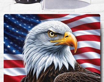 aigle drapeau américain sublimation conception de planche à découper, sublimation de planche à découper, conception de planche à découper, planche à découper png, sublimation