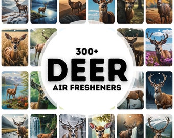 300+ deer air freshener designs, air freshener bundle, designs for air freshener sublimation, png air freshener designs, deer png