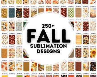 250+ fall can cooler sublimation designs png, can cooler sublimation design, can cooler design, can cooler bundle, sublimation design