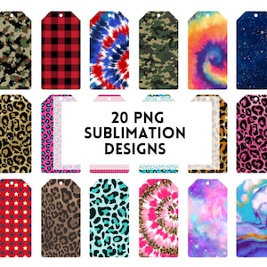 20 gift tag template bundle, sublimation designs, gift tag designs, gift tag sublimation designs, gift tag template