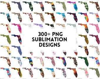Más de 300 paquetes de sublimación de Florida png, diseños de sublimación, descarga de diseños de sublimación, imágenes prediseñadas png, paquete png de Florida
