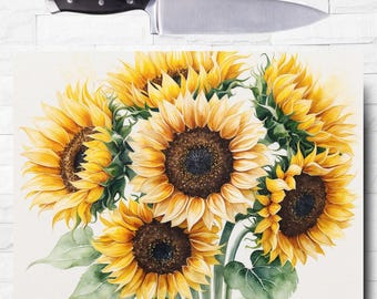 Conception de sublimation de planche à découper de tournesol png, conception de sublimation de planche à découper, conception de planche à découper, conception de planche à découper png, sublimation png thumbnail