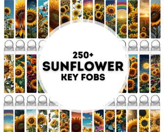 250+ sunflower key fob sublimation design png, key fob sublimation design, key fob design, key fob bundle, sublimation design, sunflower png