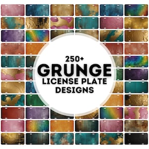 250+ grunge license plate sublimation designs png, license plate sublimation designs, license plate png bundle, license plate png