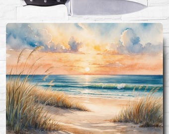 beach cutting board sublimation design png, cutting board sublimation, cutting board design, cutting board png, sublimation png