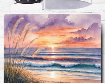 beach cutting board sublimation design png, cutting board sublimation, cutting board design, cutting board png, sublimation png