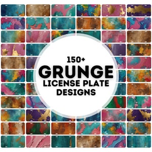 150+ grunge license plate sublimation designs png, license plate sublimation designs, license plate png bundle, license plate png