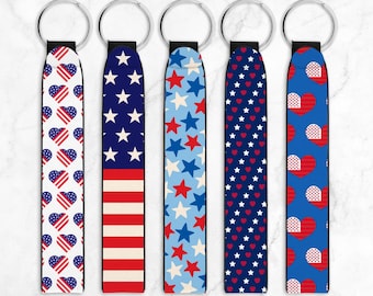 5 4th of july key fob sublimation designs png, key fob sublimation designs, key fob designs, key fob bundle, sublimation design, key fob png