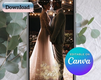 GEOFILTRO MATRIMONIO Glitter - Geofiltro Snapchat per matrimoni