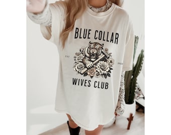 Blaues Kragen Frauen Club T-Shirt | Blue Collar Arbeitsplätze | Schmutzige Hände | Lineman | Schweißer | Elektriker | IBEW | Klempner | Harte Arbeit | Kaufmann