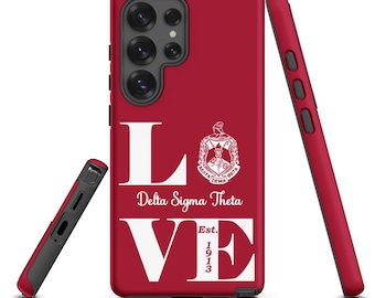 Delta Sigma Theta Love Crest Tough case for Samsung®