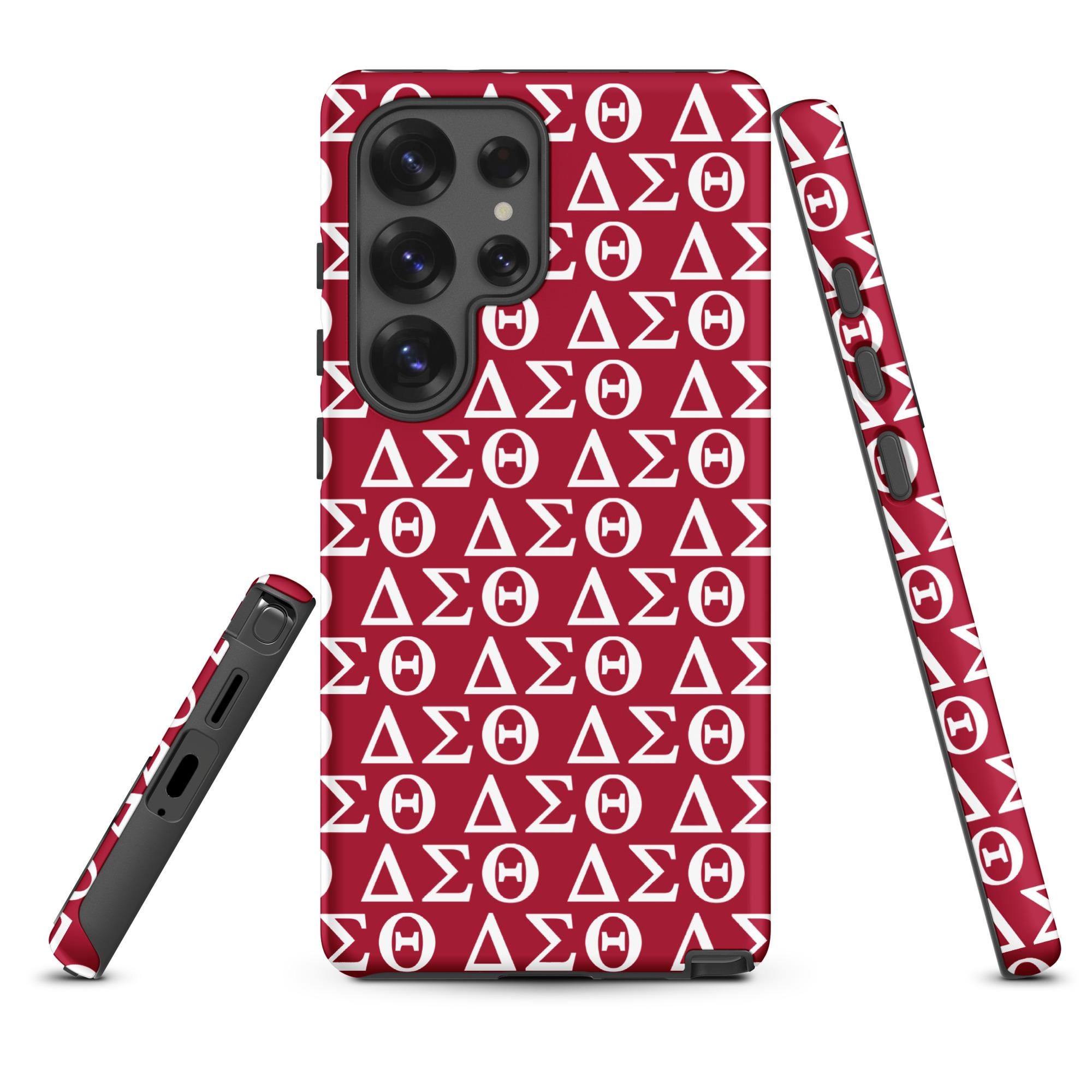Delta Sigma Theta Red Tough case for Samsung®