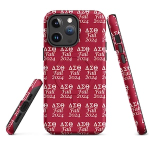 Delta Sigma Theta Red Fall 2024 MagSafe® tough case for iPhone®