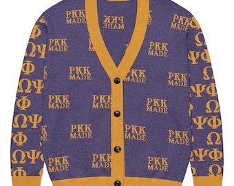 Omega Psi Phi Rho Kappa Kappa Made Cardigan