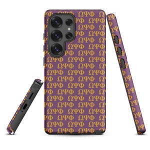 Omega Psi Phi Purple Tough case for Samsung®