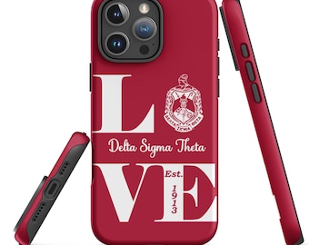 Delta Sigma Theta Love Crest Tough Case for iPhone®