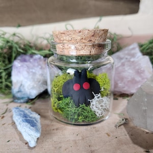 Pet Mothman in a Jar