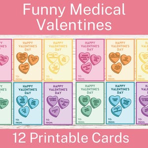 Saint-Valentin médical drôle, Saint-Valentin drôle d'infirmière, AIIC, auxiliaire médical, kinésithérapeute, Cartes humoristiques du personnel médical, Fête du personnel hospitalier