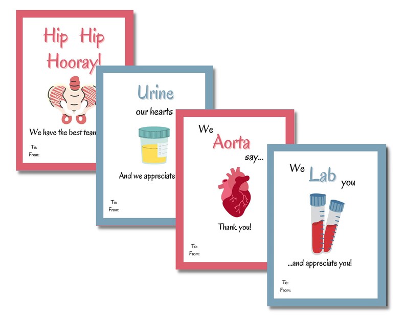 Funny Medical Appreciation Cards for Doctors Nurses CNA MA Etsy