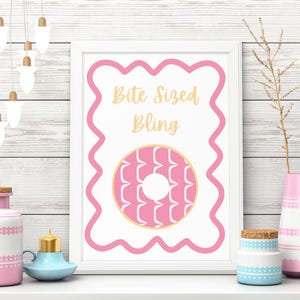 Party Ring Biscuit Print