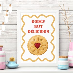 Jammy Dodger Biscuit Print