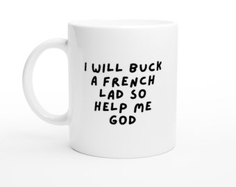 Divertente Derry Girls Quote Tazza minimalista Tazza in ceramica bianca da 11 once