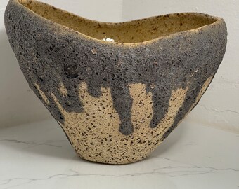 Hand Made, Ceramic Vase Bowls Rustic