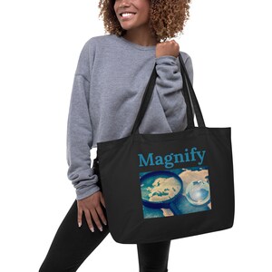 Large Organic Travel Tote Bag