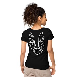 Women’s Angel Wings Organic T-shirt