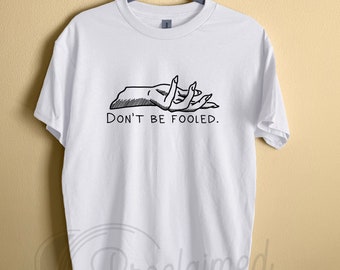 Camiseta "No te dejes engañar" - Vinilo negro gráfico cristiano
