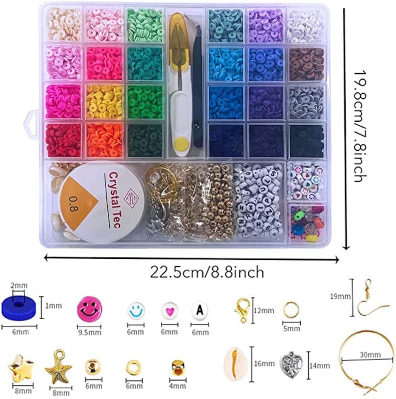 Preppy Jewellery Making Kit/ DIY Jewellery Kit/ Make Your Own Jewellery