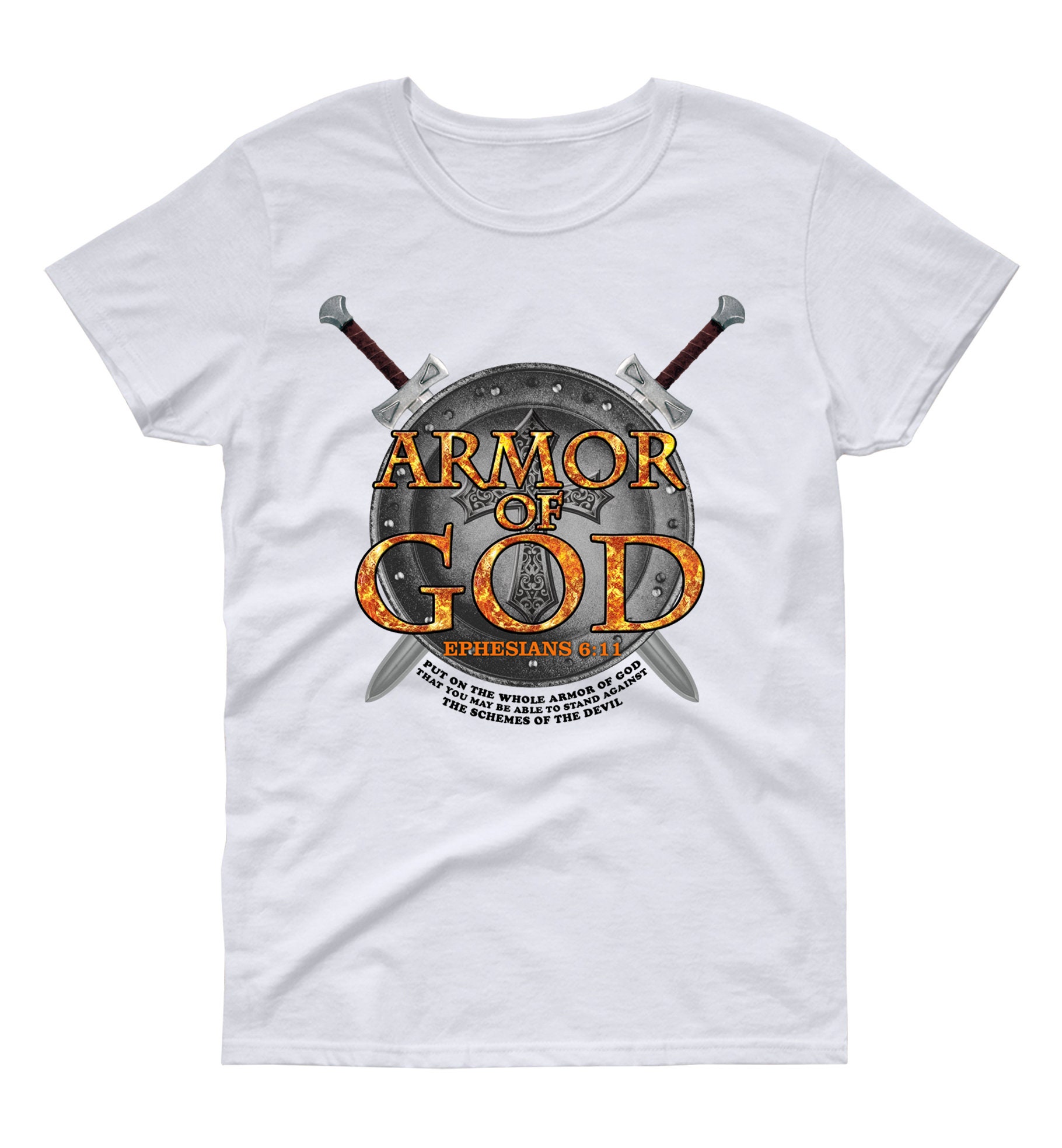 Armor of god t shirt designs cheap