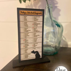 .Michigan State Campplatz Schild | MI State Park | Laser Glowforge Crafting Decor SVG