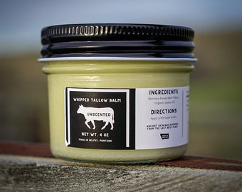 Whipped Beef Tallow Balm
