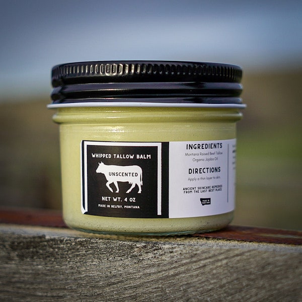 Whipped Beef Tallow Balm