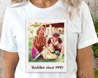 Custom Polaroid Photo T-Shirt: Personalized Vintage Style Gift