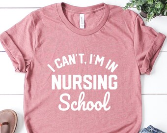 Funny Nursing School Shirt: Future Nurse Student Tee
