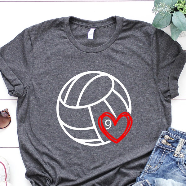 Volleyball T Shirt - Etsy