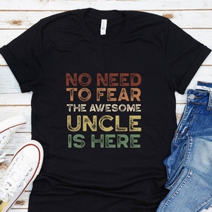 Personalized Uncle Gift, Uncle Shirt, Crazy Uncle Shirt, Funny Uncle Shirt, Custom Uncle Shirt, Promoted to Uncle, Retro Vintage Uncle Shirt