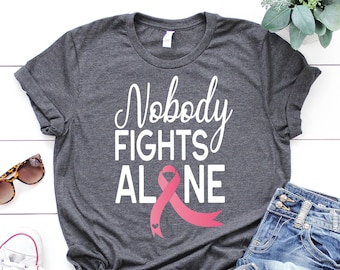Pink Ribbon Breast Cancer Awareness Shirt: Support Tee