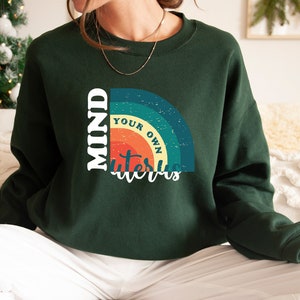 Mind Your Own Uterus Sweat, Vintage Retro Hoodies, Feminist Tshirt, Feminism T-shirt, Woman Power